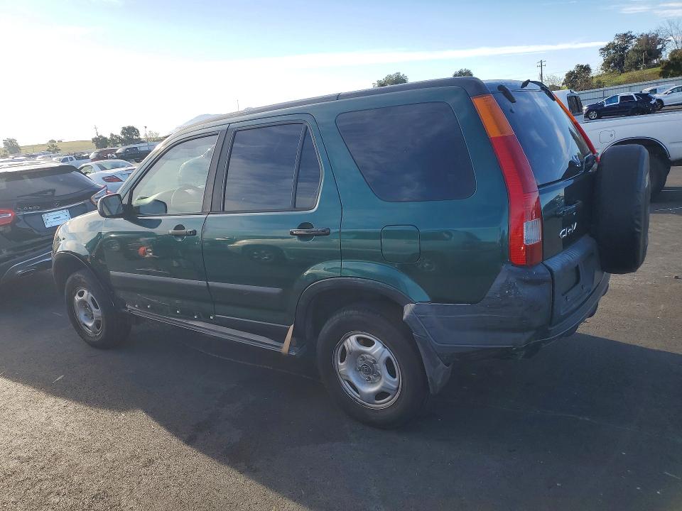 2002 Honda Cr-v VIN JHLRD68452C024174 COPART salvage auction — SIDE, Ca - Salvage Certificate, sold $825 on 2026-07-20 (photo 2)