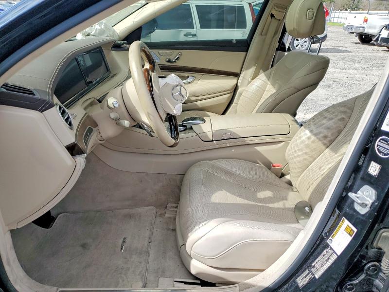 2015 Mercedes-benz S-klasse VIN WDDUG8CB3FA094571 COPART salvage auction — FRONT END, Ca - Dis/Dlr/Exp Only Clean Title, sold $5,400 on 2026-07-28 (photo 7)