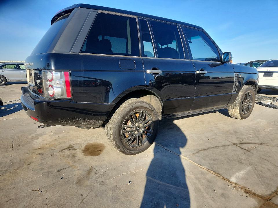 2011 Land rover RANGE ROVER VIN SALME1D46BA358215 COPART salvage auction — FRONT END, Tx - Salvage Vehicle Title, sold $2,750 on 2026-07-09 (photo 3)