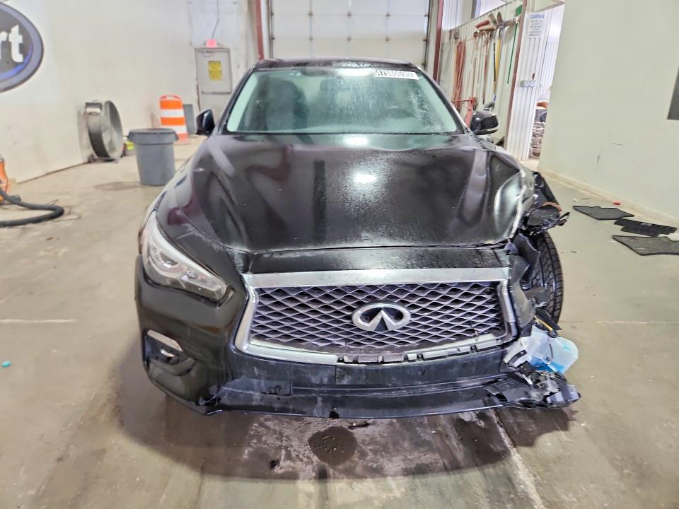 2021 Infiniti Q50 VIN JN1EV7AR4MM751956 COPART salvage auction — FRONT END, Wv - Salvage Cert - Flood Damaged, sold $725 on 2026-07-02 (photo 5)