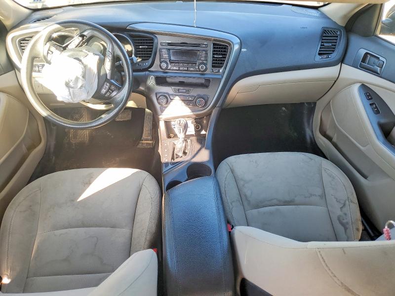 2012 Kia VIN 5XXGM4A79CG041185 COPART salvage auction — FRONT END, Oh - Cert Of Title-Salvage, sold $300 on 2026-07-07 (photo 8)