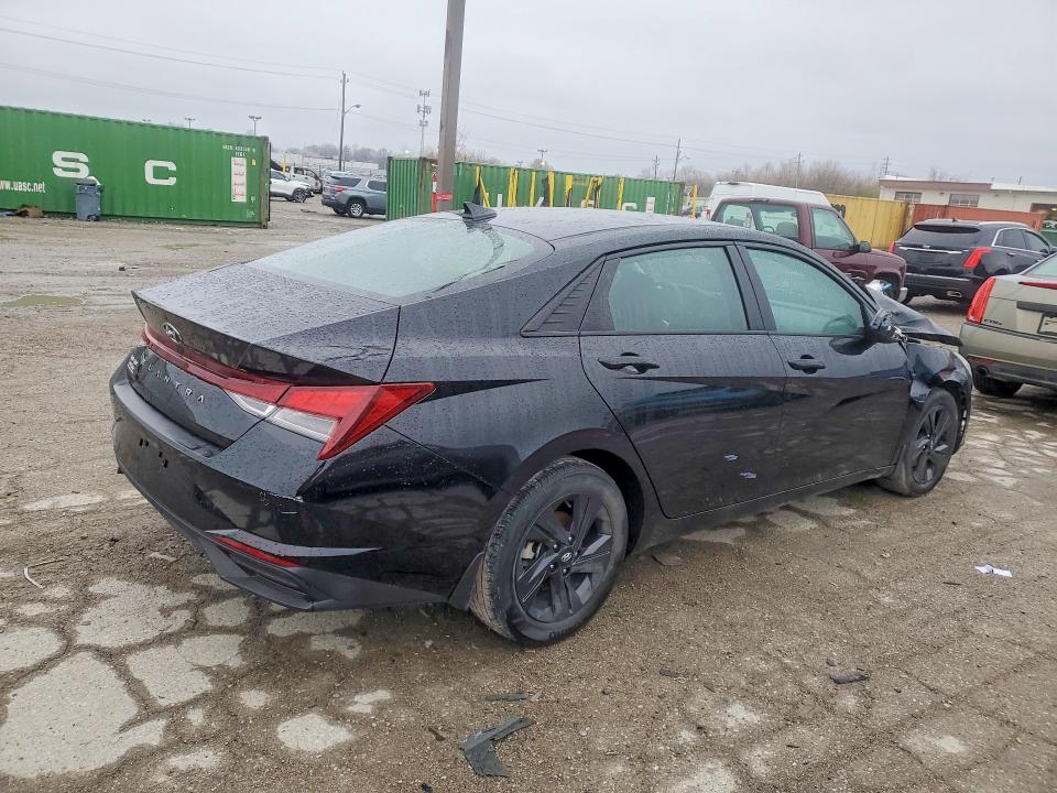 2022 Hyundai Elantra VIN KMHLM4AG8NU344692 COPART salvage auction — FRONT END, In - Cert Of Title-Salvage Title, sold $4,750 on 2026-07-21 (photo 3)