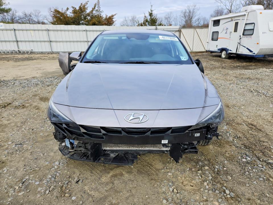 2023 Hyundai Elantra VIN KMHLM4AG5PU533383 COPART salvage auction — FRONT END, Nj - Cert Of Title-Salvage, sold $2,750 on 2026-07-08 (photo 5)