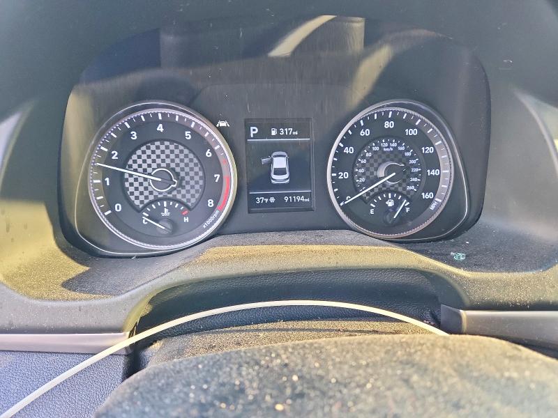 2020 Hyundai Elantra VIN 5NPD84LF0LH632974 COPART salvage auction — HAIL, Il - Salvage Certificate, sold $275 on 2026-06-29 (photo 9)