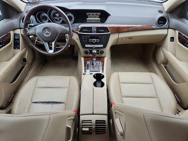 2014 Mercedes-benz C-klasse VIN WDDGF8AB7EA956868 COPART salvage auction — FRONT END, Nj - Cert Of Title-Salvage, sold $1,700 on 2026-08-05 (photo 8)