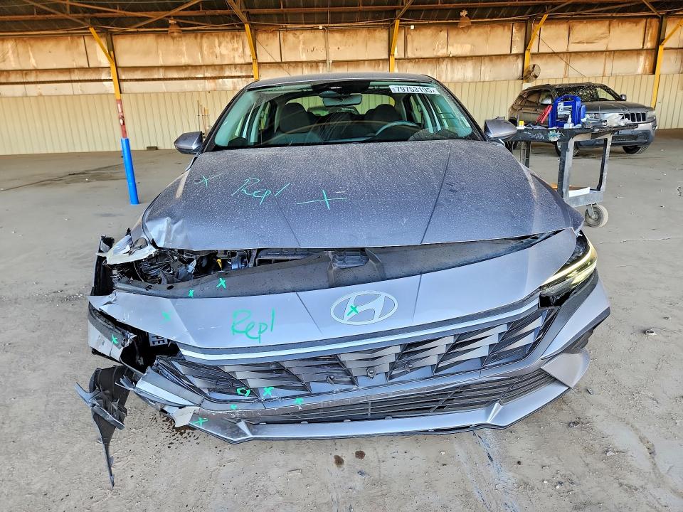 2025 Hyundai Elantra VIN KMHLL4DG3SU025176 COPART salvage auction — FRONT END, AZ - CERT OF TITLE - SALVAGE, sold $4,800 on 2026-07-06 (photo 5)