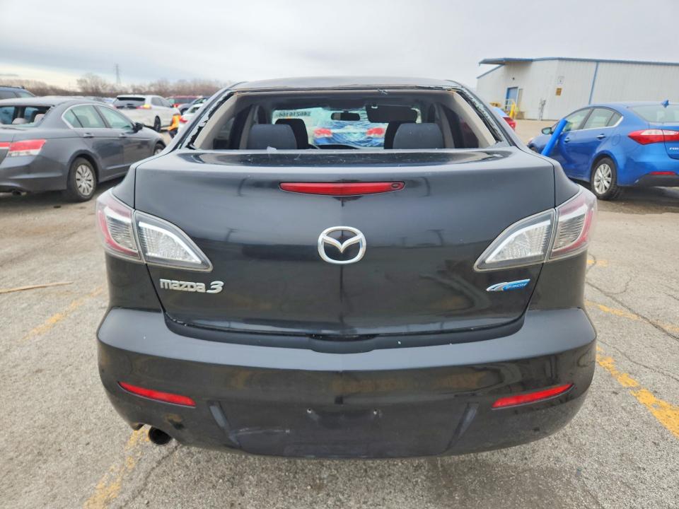 2013 Mazda VIN JM1BL1V77D1821883 COPART salvage auction — HAIL, IL - SALVAGE CERTIFICATE, sold $400 on 2026-07-03 (photo 6)