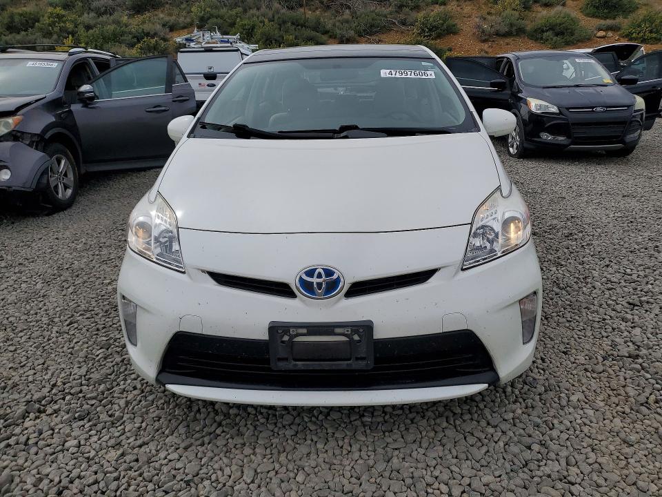 2012 Toyota Prius VIN JTDKN3DU9C5532590 COPART salvage auction — REAR END, NV - SALVAGE TITLE, sold $3,100 on 2026-07-30 (photo 5)