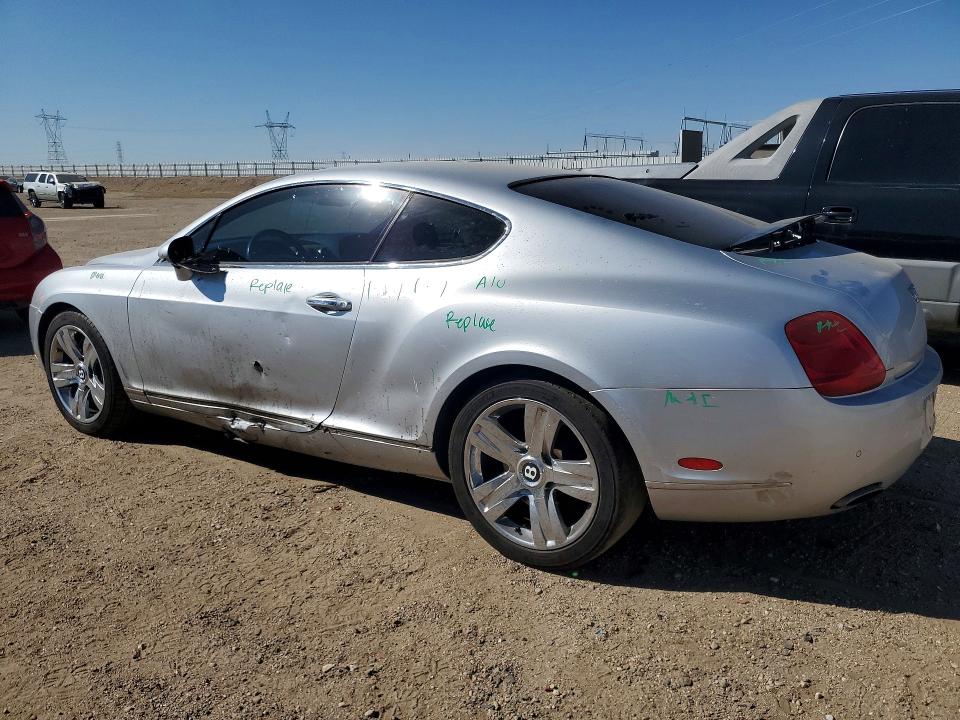 2007 Bentley Continental VIN SCBCR73W67C050411 COPART salvage auction — SIDE, Ca - Salvage Certificate, sold $7,000 on 2026-07-20 (photo 2)