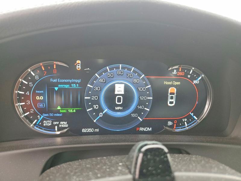 2018 Cadillac Ct6 VIN 1G6KG5RS1JU138715 COPART salvage auction — REAR END, Tn - Salvage Certificate, sold $8,900 on 2026-07-09 (photo 9)