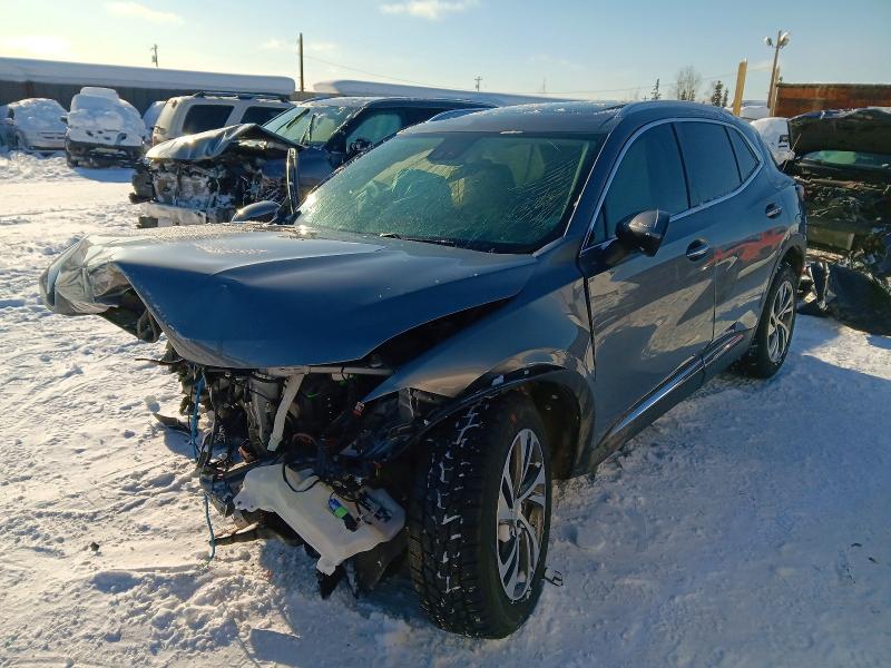2021 Buick Envision VIN LRBFZNR44MD100330 COPART salvage auction — FRONT END, Ak - Bill Of Sale- Salvage, sold $25 on 2026-07-07 (photo 1)