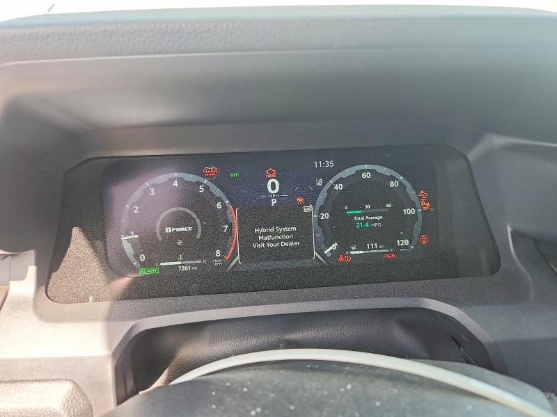 2025 Toyota 4runner VIN JTEVB5BR1S5010031 COPART salvage auction — REAR END, TX - SALVAGE VEHICLE TITLE, sold $28,500 on 2026-07-15 (photo 9)