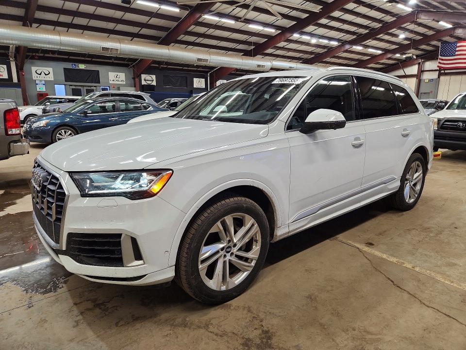 2021 Audi Q7 VIN WA1AXAF77MD025738 — COPART salvage auction photo