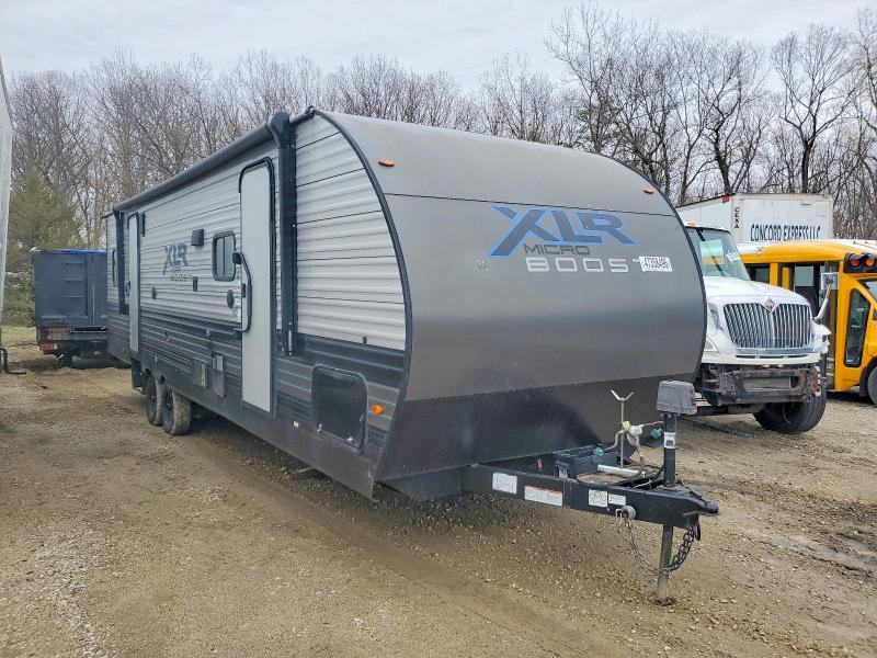 2021 Forest river Xlr VIN 5ZT2XLSB3MZ792861 COPART salvage auction — ROOF, NJ - CERT OF TITLE-SALVAGE, sold $250 on 2026-07-23 (photo 1)