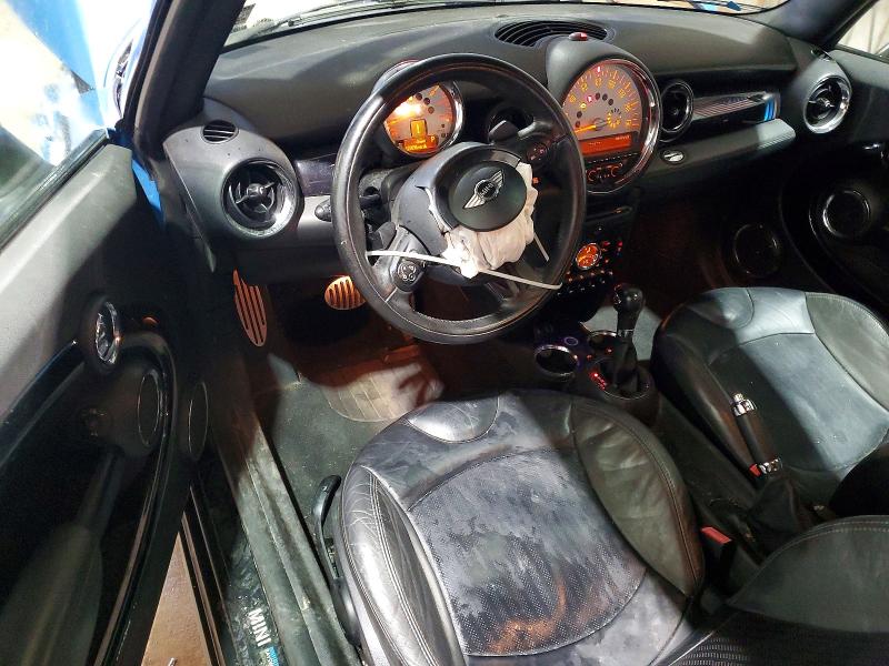 2013 Mini VIN WMWSV3C59DT389077 COPART salvage auction — FRONT END, Salvage Title, sold $125 on 2026-07-30 (photo 8)
