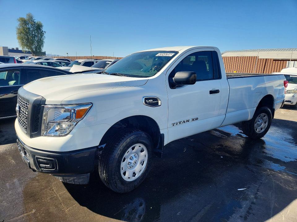2017 Nissan TITAN VIN 1N6AA1R96HN568533 COPART salvage auction — SIDE, Nv - Certificate Of Title, sold $5,200 on 2026-07-20 (photo 1)