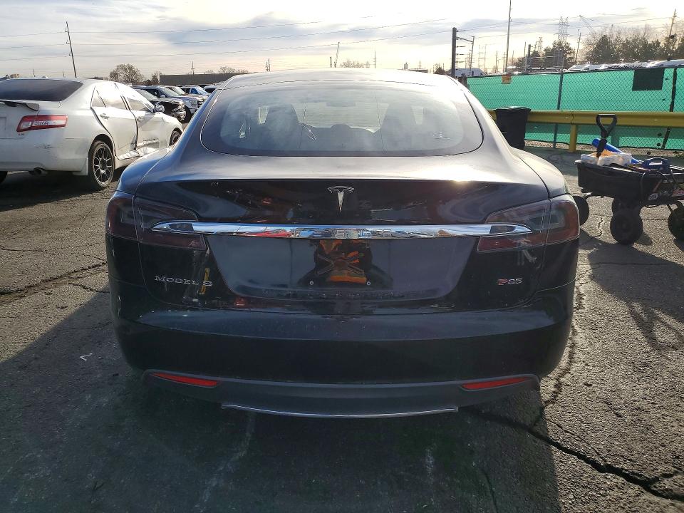 2013 Tesla VIN 5YJSA1CN1DFP16187 COPART salvage auction — FRONT END, Co - Public - Salvage Title, sold $2,600 on 2026-07-23 (photo 6)