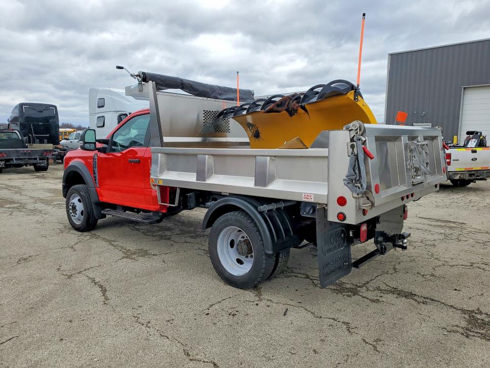 2024 Ford F550 VIN 1FDUF5HN8RDA25596 COPART salvage auction — FRONT END, Ma - Cert Of Title-Salvage (P), sold $55,000 on 2026-07-14 (photo 2)