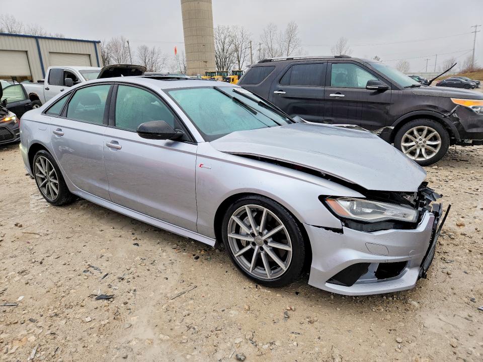2018 Audi A6 VIN WAUF3AFC6JN092726 COPART salvage auction — FRONT END, Mi - Cert Of Title-Rebuilt Salvage, sold $2,000 on 2026-07-09 (photo 4)