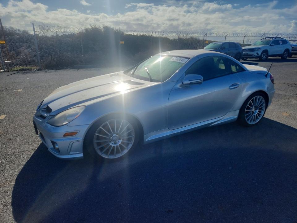 2010 Mercedes-benz Slk-klasse VIN WDBWK5EA4AF229247 COPART salvage auction — WATER/FLOOD, Hi - Certificate Of Salvage, sold $2 on 2026-07-20 (photo 1)