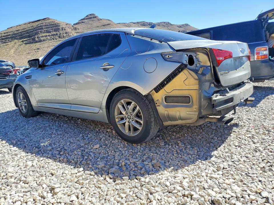 2011 Kia VIN KNAGM4A77B5067736 COPART salvage auction — REAR END, Nv - Salvage Title, sold $750 on 2026-07-06 (photo 2)