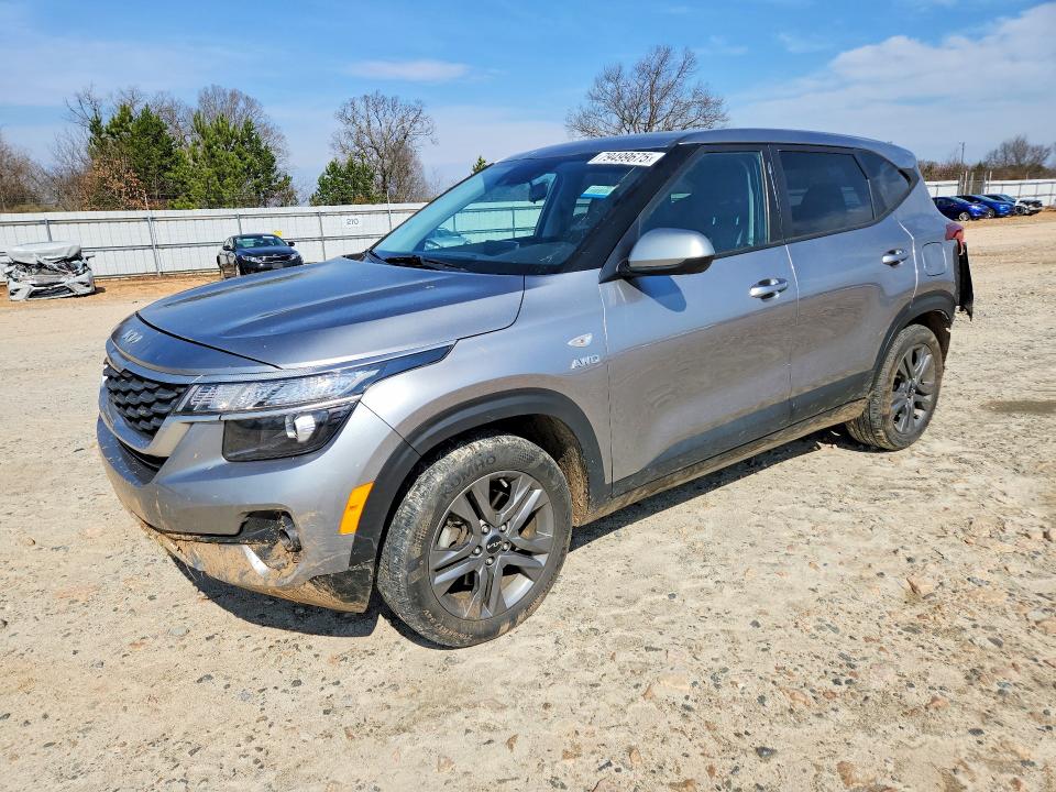 2022 Kia Seltos VIN KNDEPCAA8N7339016 COPART salvage auction — REAR END, Nc - Salvage Certificate Of Title, sold $6,100 on 2026-07-27 (photo 1)