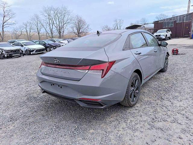 2021 Hyundai Elantra VIN KMHLM4AG6MU091838 COPART salvage auction — FRONT END, Nj - Cert Of Title-Salvage, sold $4,650 on 2026-07-17 (photo 4)