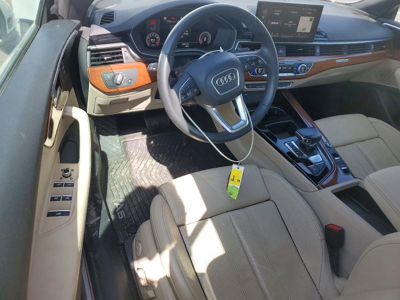2021 Audi A5 VIN WAUWAGF54MN007364 COPART salvage auction — REAR END, Salvage Title, sold $14,500 on 2026-07-22 (photo 8)