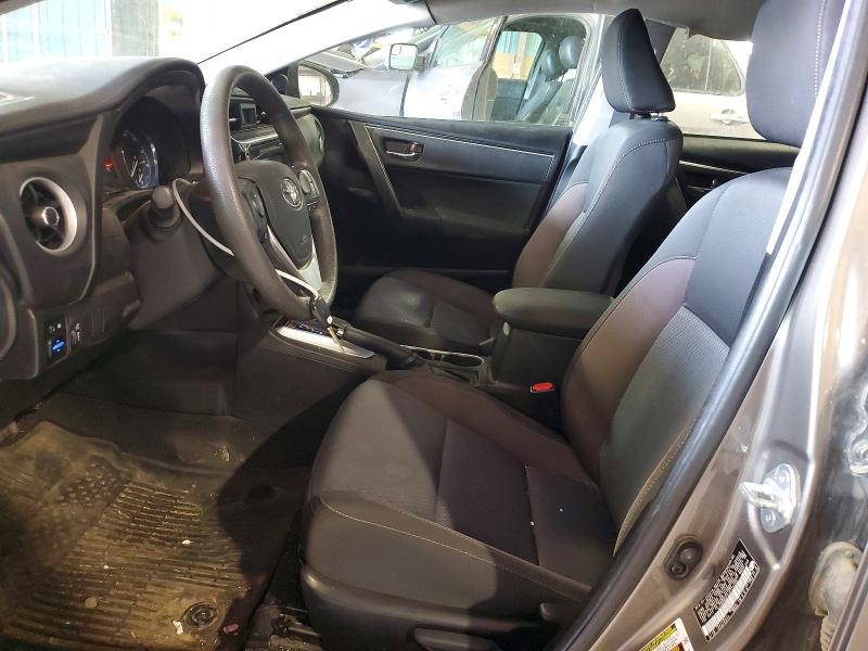 2018 Toyota Corolla VIN 5YFBURHE3JP778480 COPART salvage auction — FRONT END, ID - SALVAGE CERTIFICATE OF TITLE, sold $3,300 on 2026-07-22 (photo 7)