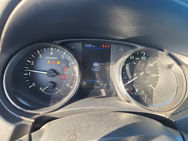 2021 Nissan Rogue VIN JN1BJ1AV3MW318657 COPART salvage auction — FRONT END, Tx - Salvage Vehicle Title, sold $3,050 on 2026-07-04 (photo 9)