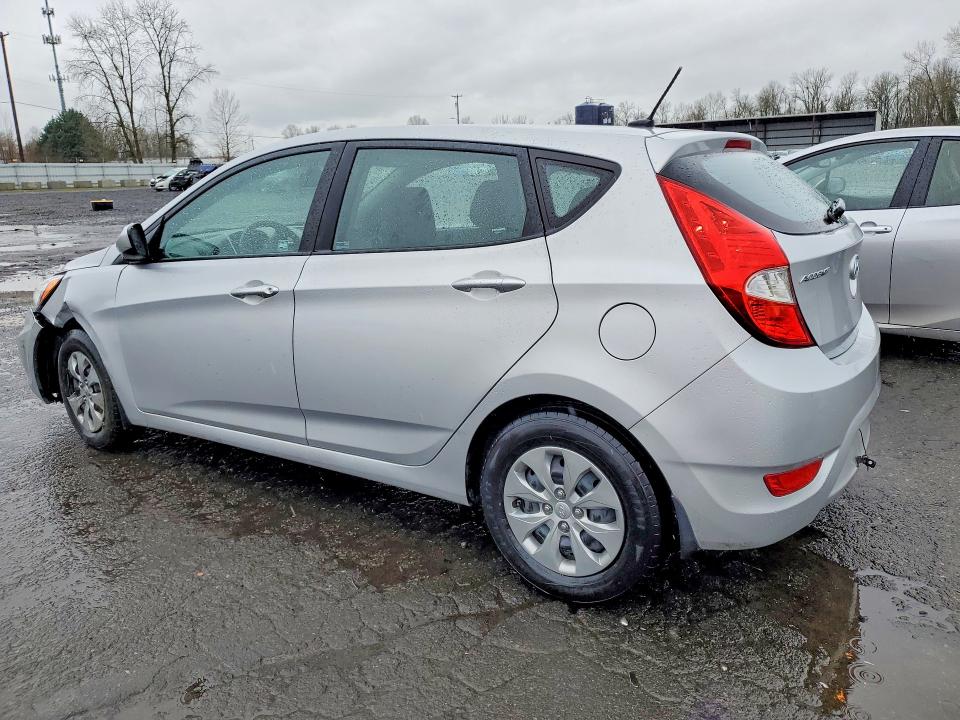 2017 Hyundai Accent VIN KMHCT5AE2HU327267 COPART salvage auction — SIDE, Or - Lien Papers Salvage, sold $550 on 2026-07-27 (photo 2)