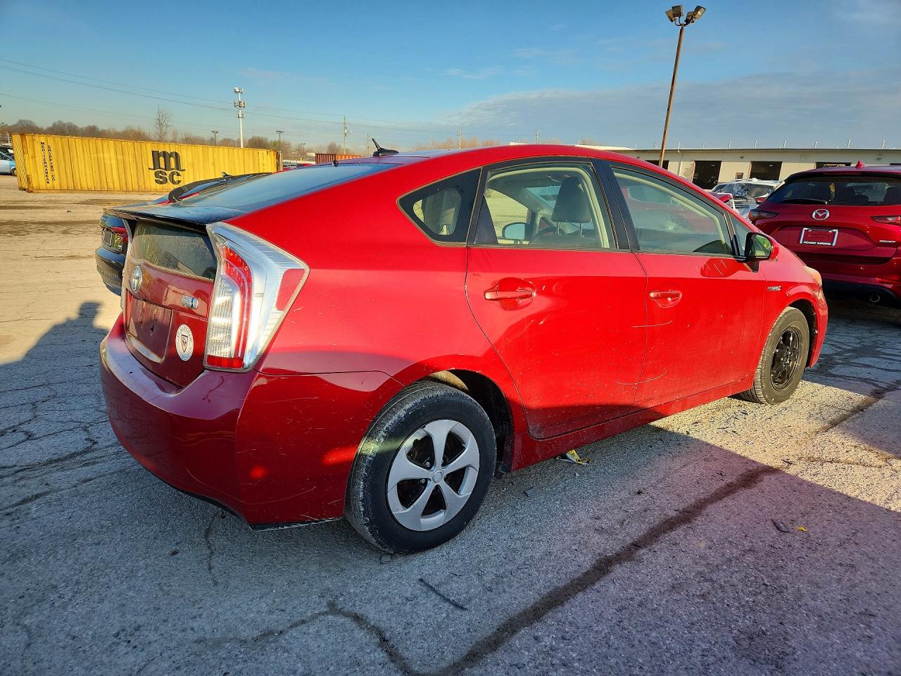 2012 Toyota Prius VIN JTDKN3DU3C0334634 COPART salvage auction — Front End, IN - CERTIFICATE OF TITLE, sold $2,600 on 2026-05-01 (photo 3)