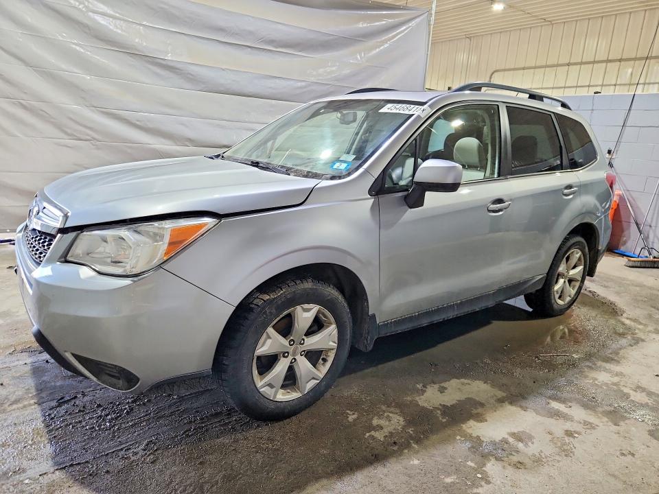 2015 Subaru Forester VIN JF2SJADC2FH824853 COPART salvage auction — FRONT END, Nh - Cert Of Title-Salvage, sold $1,800 on 2026-07-09 (photo 1)