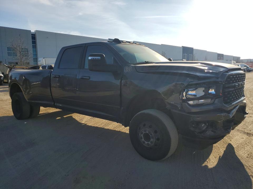 2024 Ram 3500bghorn VIN 3C63RRHL9RG295492 COPART salvage auction — FRONT END, CA - SALVAGE CERTIFICATE, sold $7,600 on 2026-07-15 (photo 4)