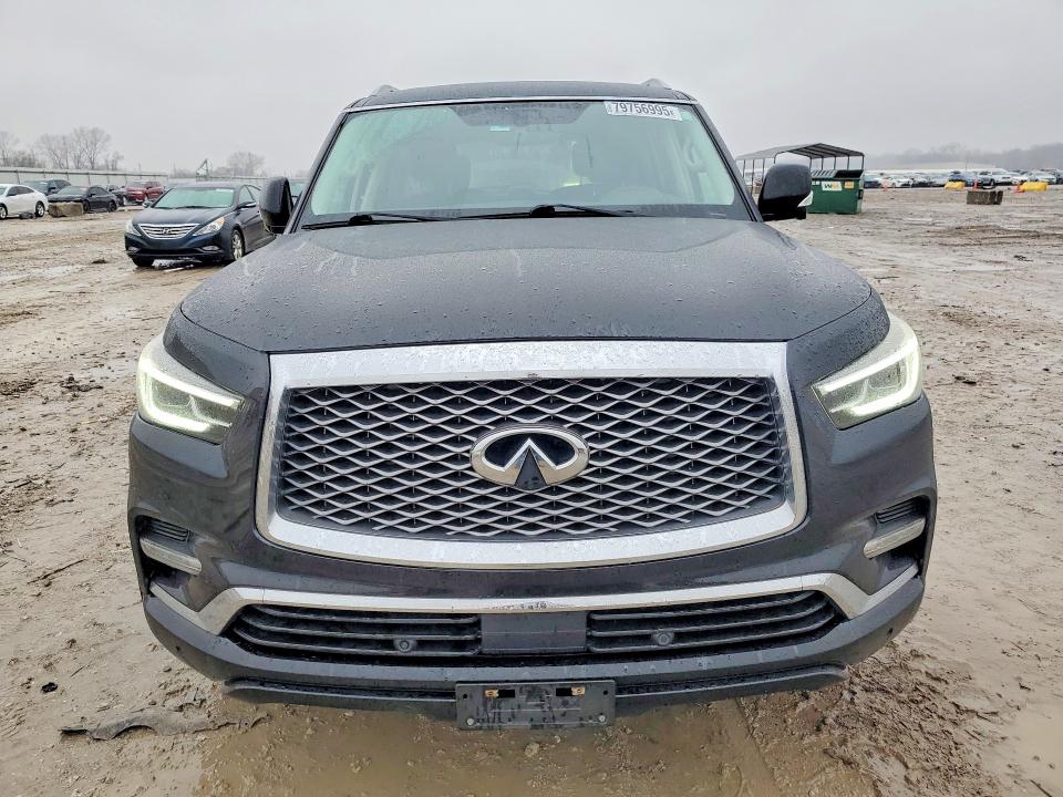 2018 Infiniti Qx80 VIN JN8AZ2NEXJ9191292 COPART salvage auction — REAR END, Mo - Salvage Certificate Of Title, sold $8,100 on 2026-07-09 (photo 5)