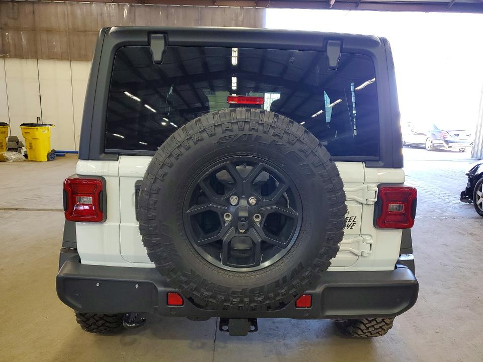 2025 Jeep Wrangler / VIN 1C4PJXDG3SW627545 COPART salvage auction — MINOR DENT/SCRATCHES, MA - CERTIFICATE OF TITLE, sold $22,750 on 2026-07-07 (photo 6)