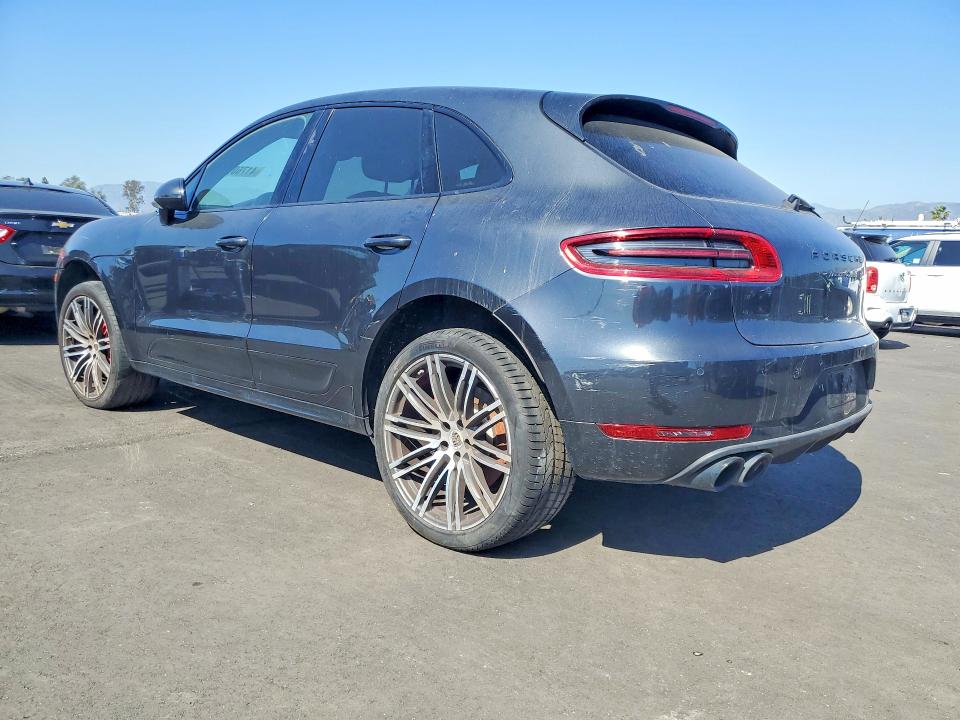 2017 Porsche Macan VIN WP1AF2A55HLB61607 COPART salvage auction — VANDALISM, Ca - Salvage Certificate, sold $6,400 on 2026-08-05 (photo 2)