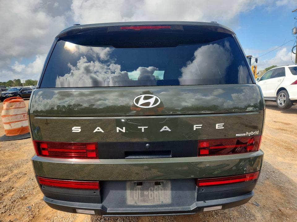 2025 Hyundai Santa fe VIN 5NMP2DG18SH023706 COPART salvage auction — FRONT END, Fl - Certificate Of Title, sold $16,600 on 2026-07-09 (photo 6)