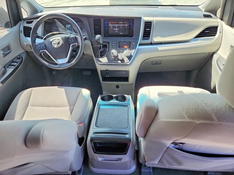 2015 Toyota Sienna VIN 5TDKK3DC8FS583559 COPART salvage auction — FRONT END, SC - CERT OF TITLE-SALVAGE, sold $3,300 on 2026-07-08 (photo 8)
