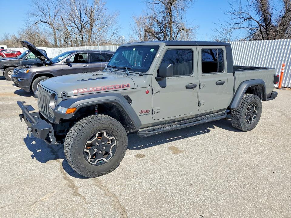 2022 Jeep Gladiator VIN 1C6JJTBG8NL131431 COPART salvage auction — REAR END, Mo - Certificate Of Title, sold $28,250 on 2026-07-09 (photo 1)