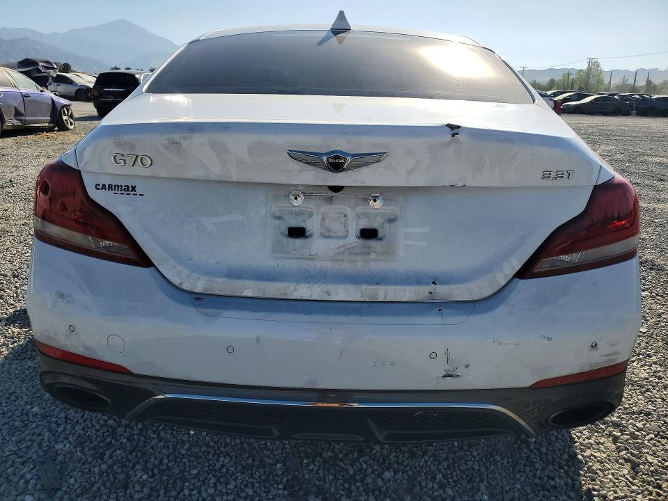 2019 Genesis G70 VIN KMTG74LE8KU034077 COPART salvage auction — SIDE, CA, sold $5,100 on 2026-07-15 (photo 6)
