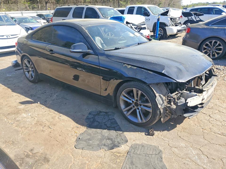 2014 BMW 4er VIN WBA3N7C59EK220664 COPART salvage auction — FRONT END, Ga - Cert Of Title-Salvage, sold $1,450 on 2026-07-02 (photo 4)