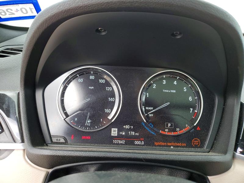 2019 BMW X1 VIN WBXHU7C55K3H44403 COPART salvage auction — MECHANICAL, Tx - Salvage Vehicle Title, sold $1,850 on 2026-07-21 (photo 9)