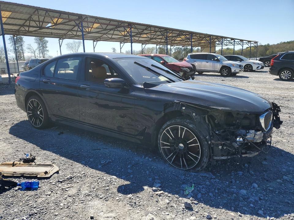 2016 BMW 7 series VIN WBA7B0C54GG526890 COPART salvage auction — FRONT END, VA - CERTIFICATE OF TITLE, sold $3,850 on 2026-07-02 (photo 4)
