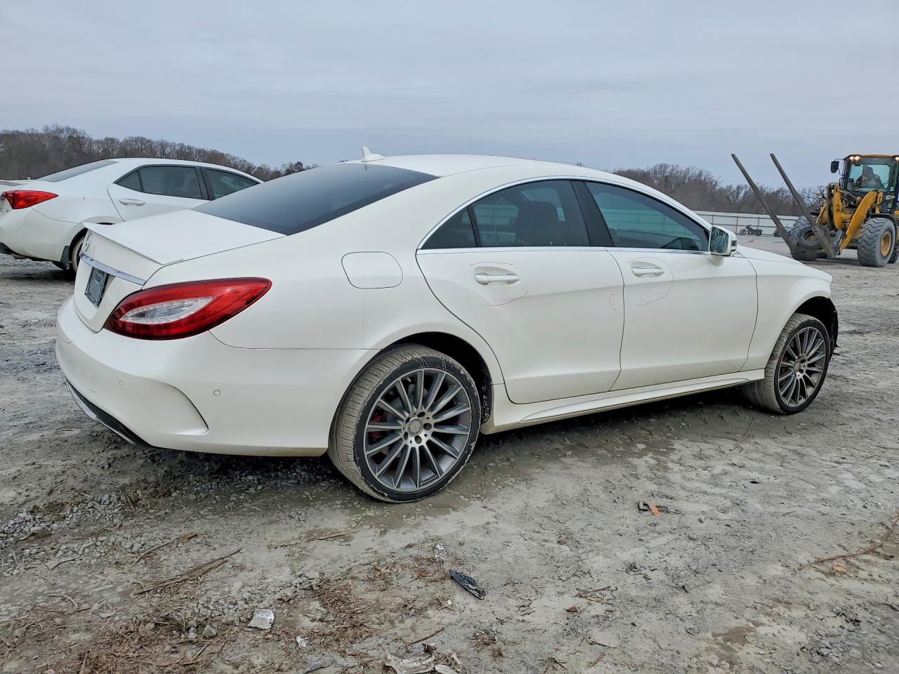 2015 Mercedes-Benz CLS-Class VIN WDDLJ9BB2FA150116 COPART salvage auction — Front End, NC - SALVAGE CERTIFICATE OF TITLE, sold $8,100 on 2026-06-10 (photo 3)