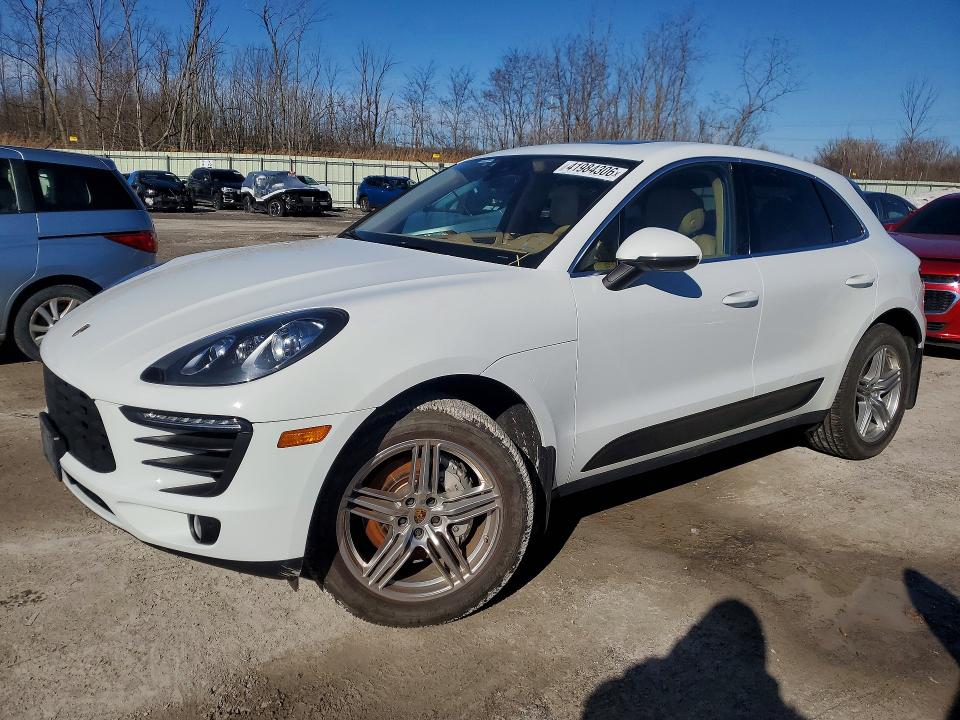 2017 Porsche Macan VIN WP1AB2A50HLB20183 COPART salvage auction — NORMAL WEAR, Mt - Certificate Of Title, sold $7,000 on 2026-08-17 (photo 1)