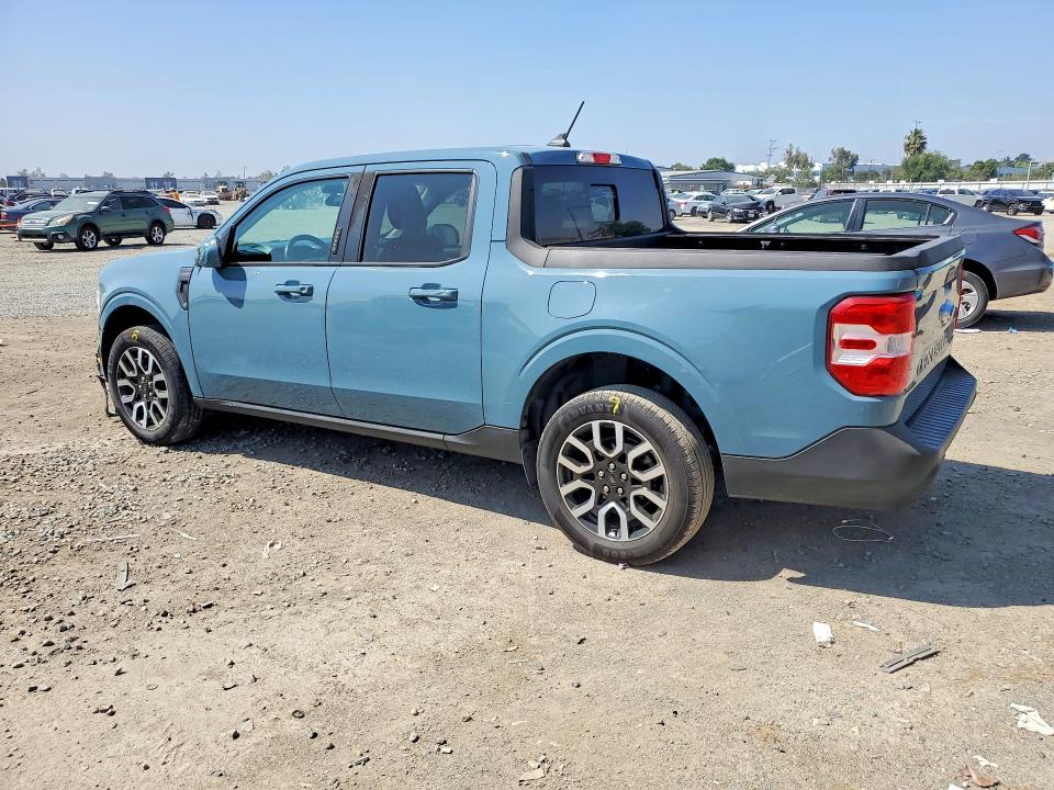 2022 Ford VIN 3FTTW8E91NRA41875 COPART salvage auction — Burn Engine, CA - SALVAGE CERTIFICATE, sold $9,200 on 2026-07-31 (photo 2)