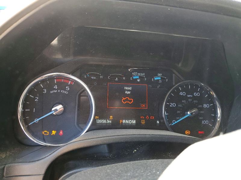 2021 Ford F-350 super duty VIN 1FT8W3DT6MED28782 COPART salvage auction — FRONT END, Tx - Salvage Vehicle Title, sold $13,700 on 2026-07-10 (photo 9)