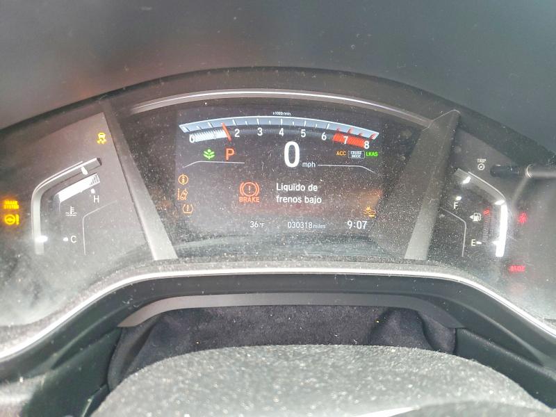 2021 Honda Cr-v VIN 2HKRW2H54MH654042 COPART salvage auction — FRONT END, Id - Salvage Certificate Of Title, sold $10,400 on 2026-07-29 (photo 9)