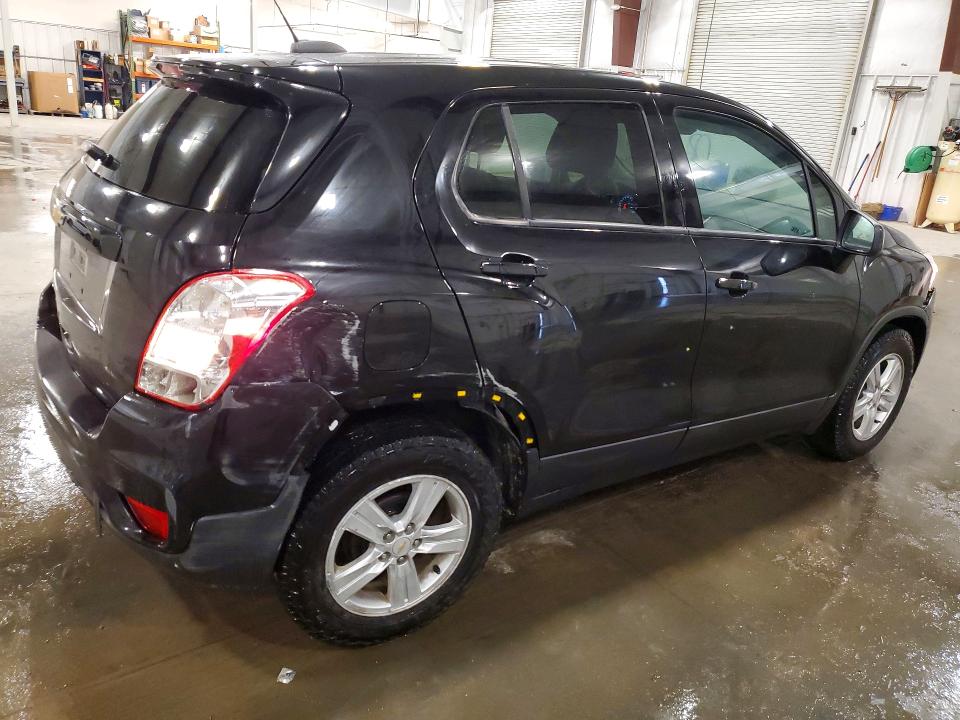 2020 Chevrolet Trax VIN KL7CJKSB0LB086677 COPART salvage auction — REAR END, Mn - Cert Of Title-Salvage, sold $1,800 on 2026-07-14 (photo 3)